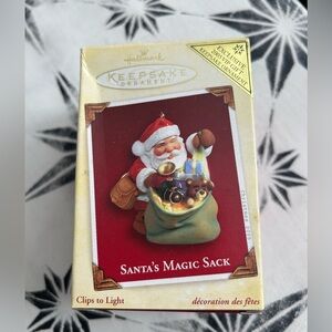 Hallmark VIP “Santa’s Magic Sack” ornament